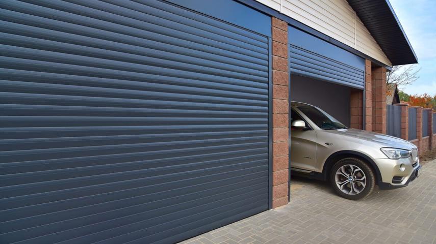 ворота из роллетного профиля в Кропоткине